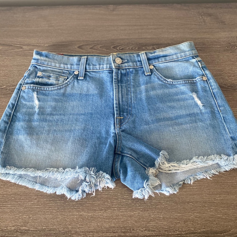 7 For All Mankind Denim Cut Off Shorts